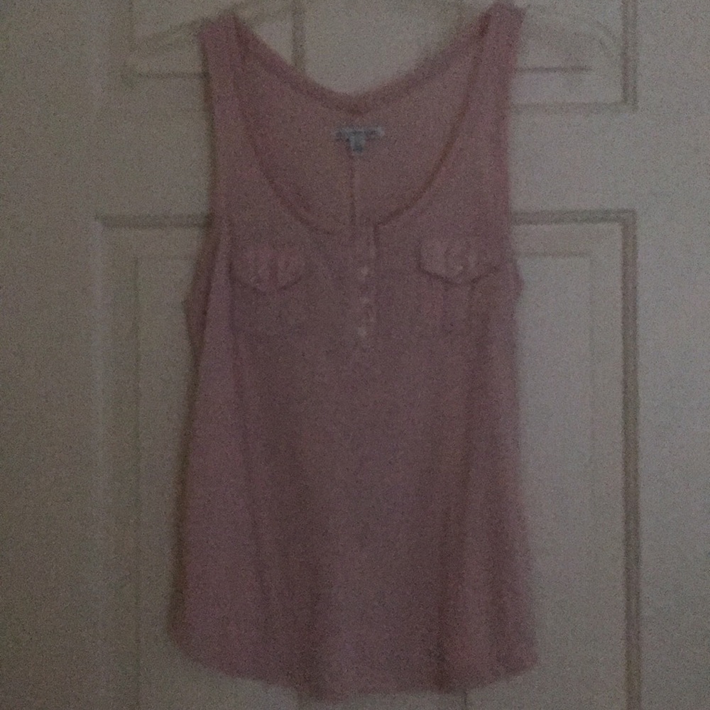 Pink tank top